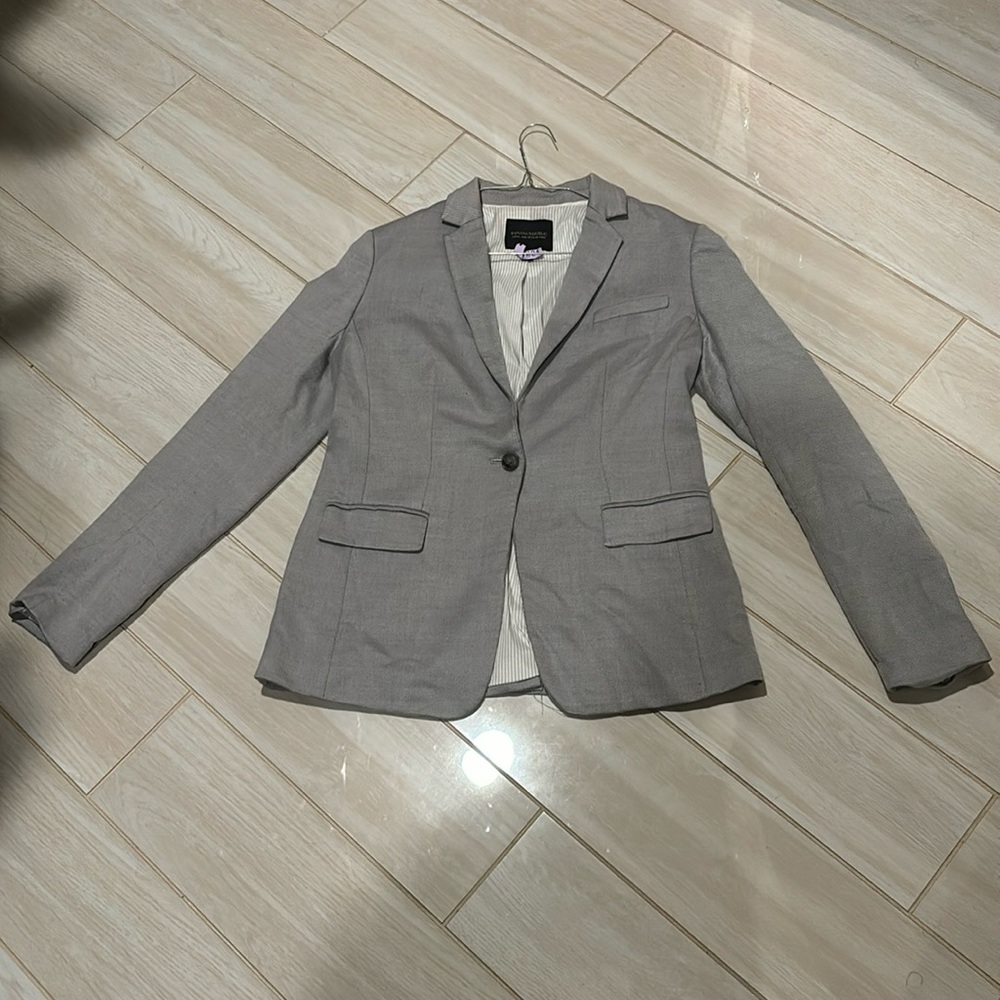 Banana Republic Gray Suit
